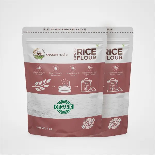 Organic Low GI Rice Flour, perfect companion for your cooking recipes