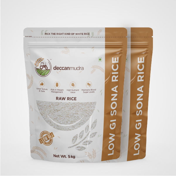 Low GI Raw Rice, just like sona masoori