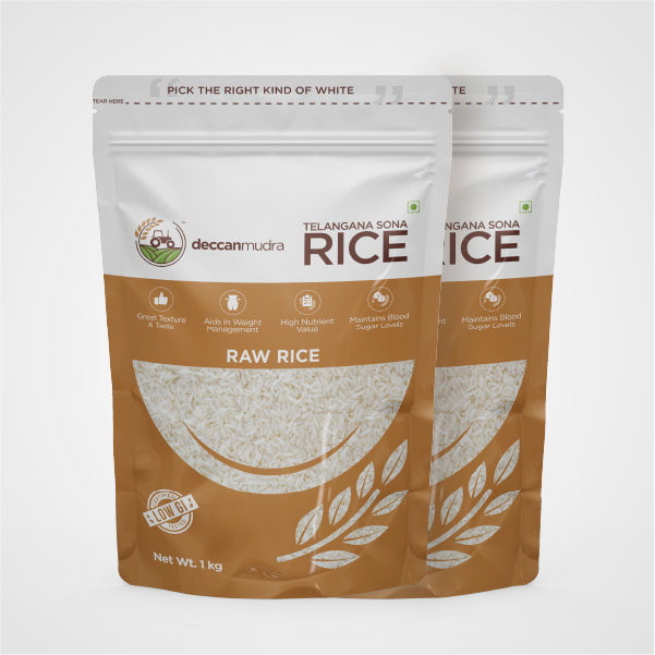 Low GI Raw Rice, just like sona masoori