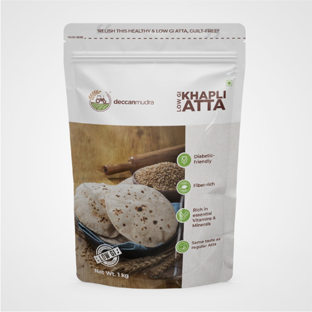 Low GI Khapli Atta,perfect for soft nutrient-rich rotis – deccanmudra